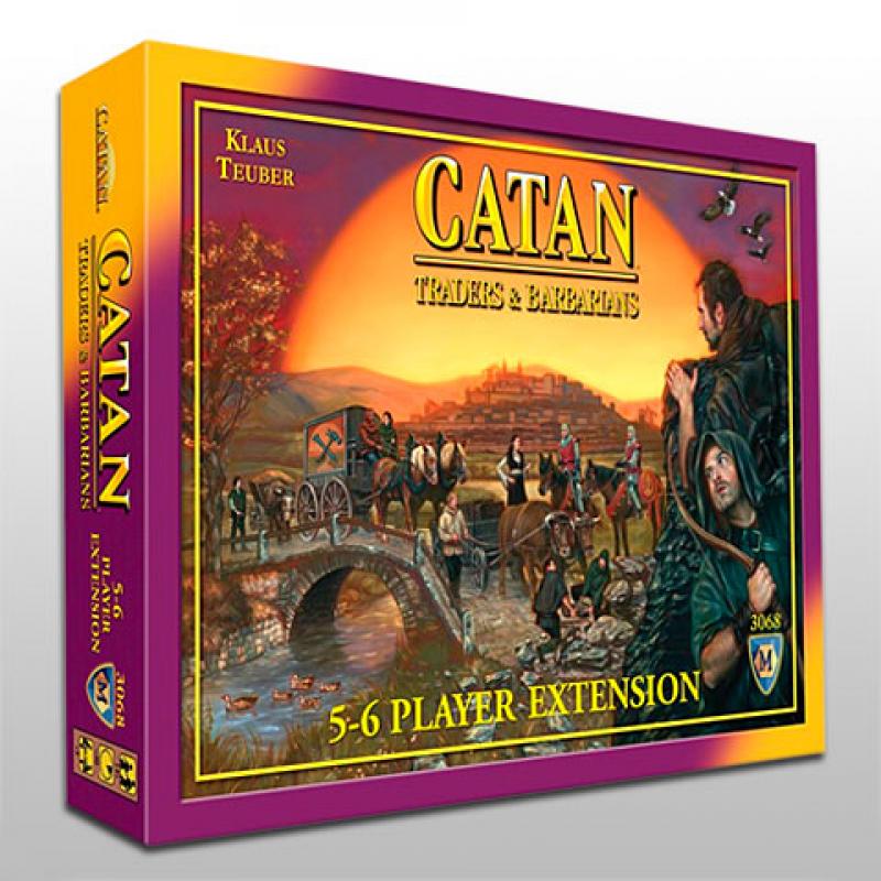 Catan Traders and Barbarians 5 6 player expansion