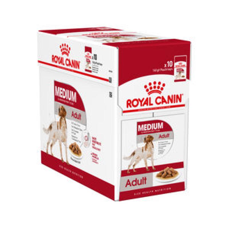 Royal Canin Medium Adult Wet 10 x 140 g