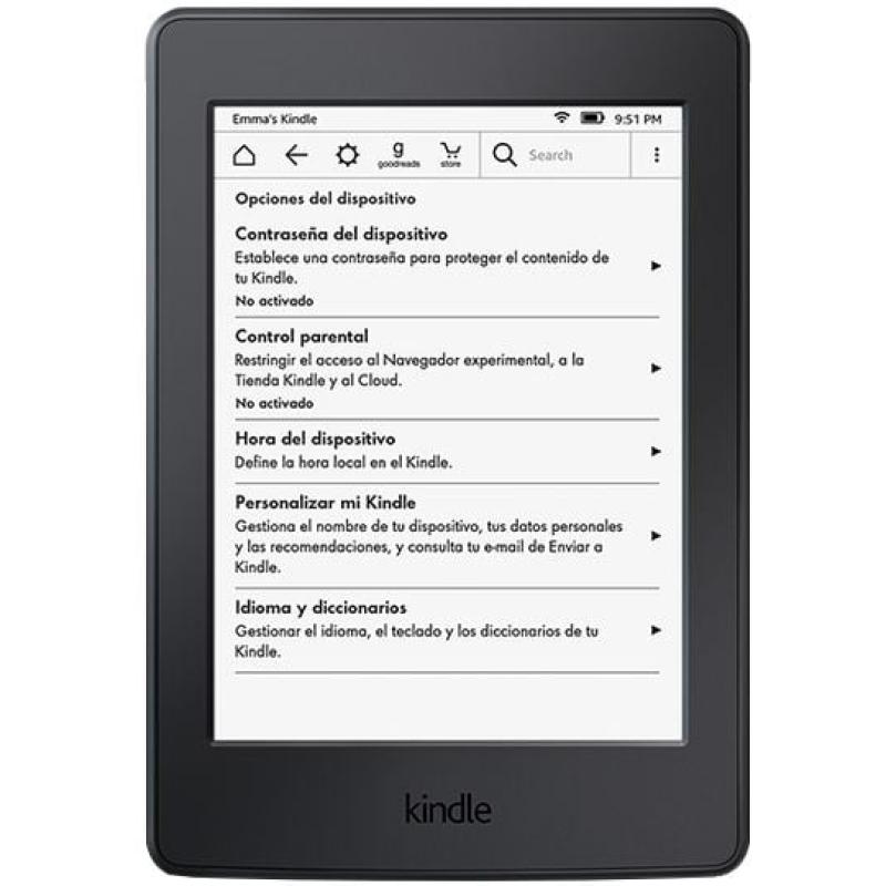 Kindle Paperwhite 7e Gen. Wifi Zwart