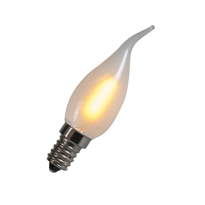 Lamponline LED E14 tipkaars mat 1 Watt filament