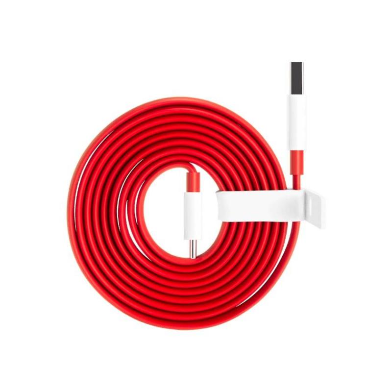 OnePlus 3 3T 5 5T 6 Originele Type C Dash data oplaadkabel 150cm Rood