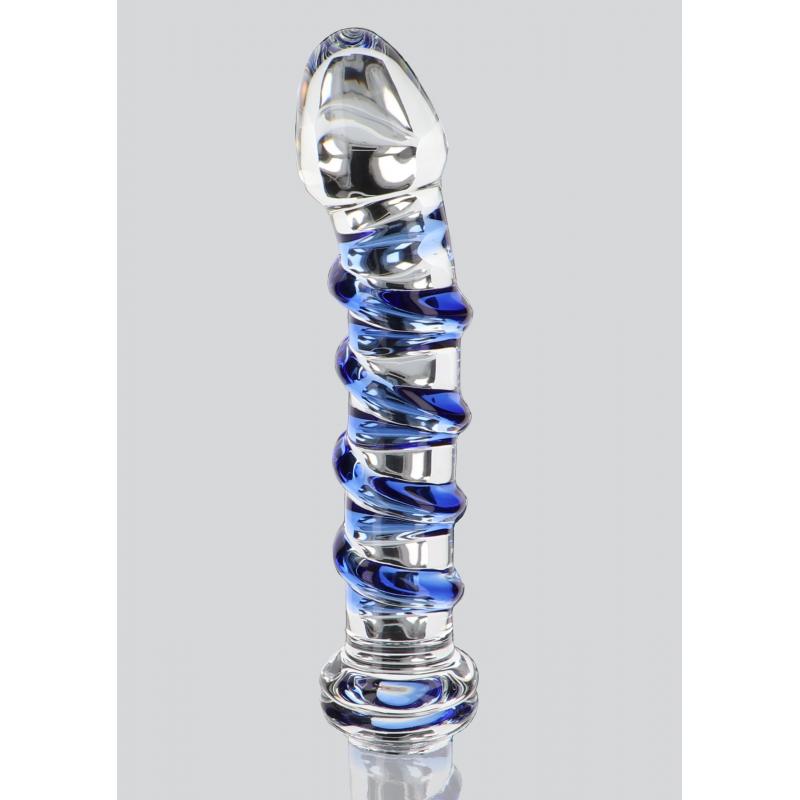 Glazen G-Spot dildo - Gemstone