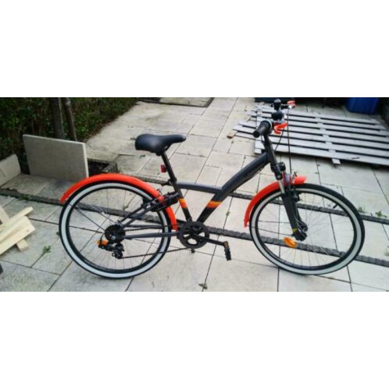 Mooie jongensfiets, 24 inch. 4 keer op gefietst