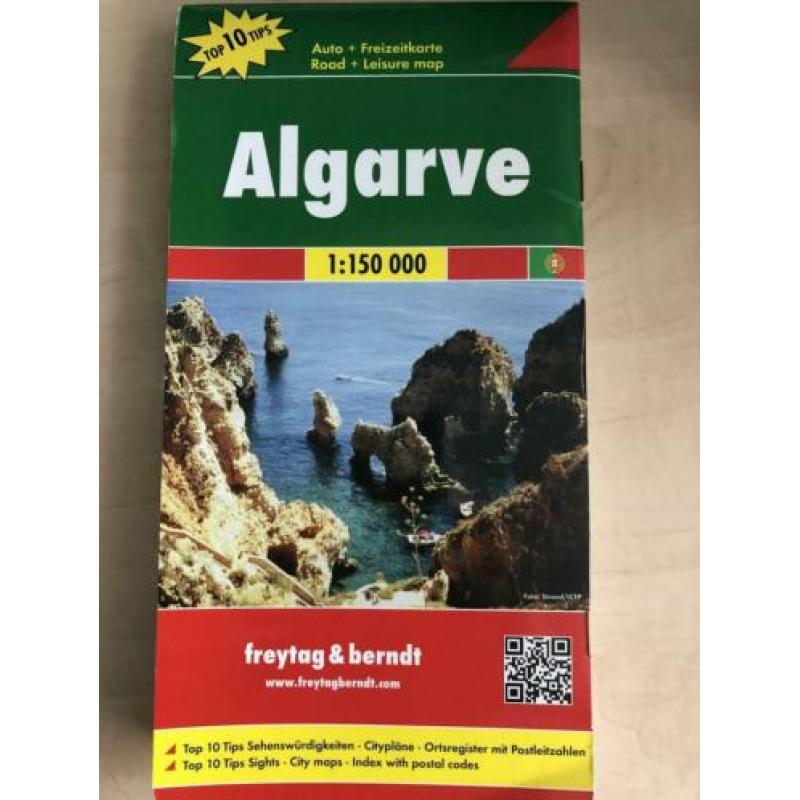 Reisgids en plattegrond Algarve