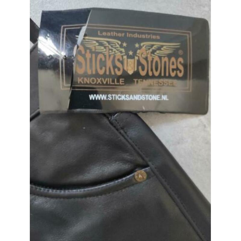 Leren broek Sticks & Stones