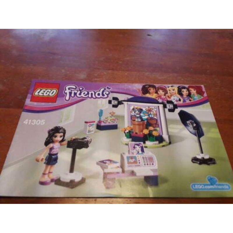 lego friends Emma's fotostudio