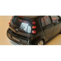 Smart Forfour smart forfour Kyosho zwart 1:18 schaalmodel