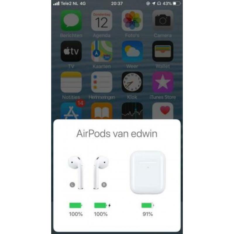 Airpods 2 - draadloze oordopjes - earpods