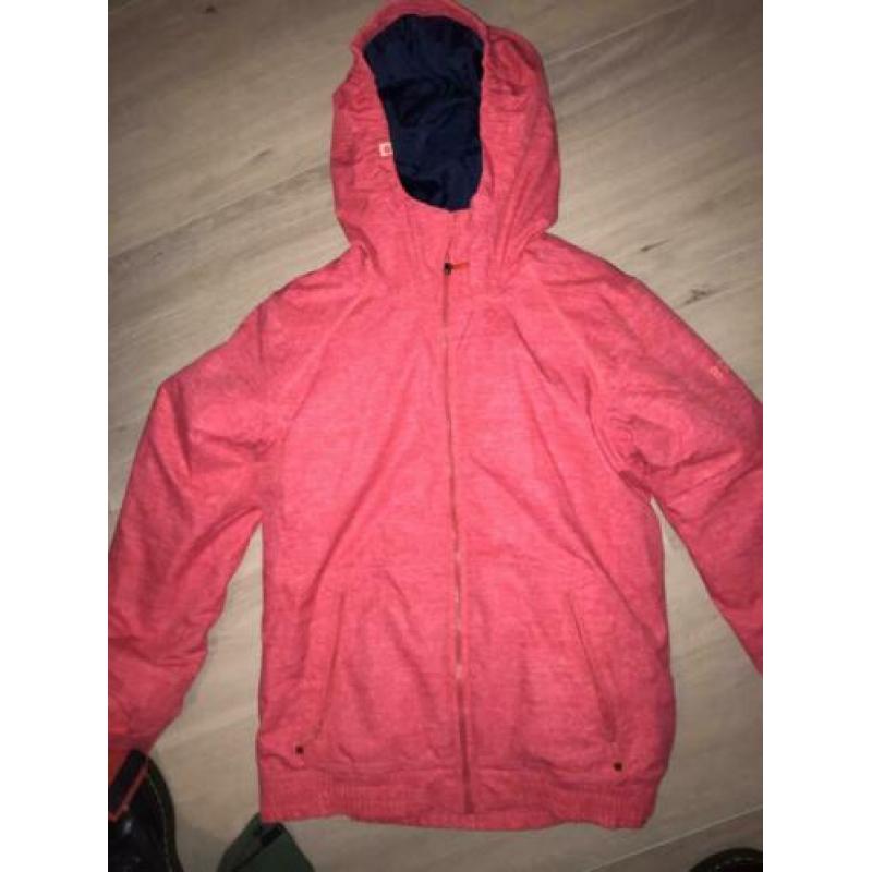 Winterjas Roxy maat 140, roze