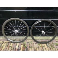 Carbon racefiets wielen Corima