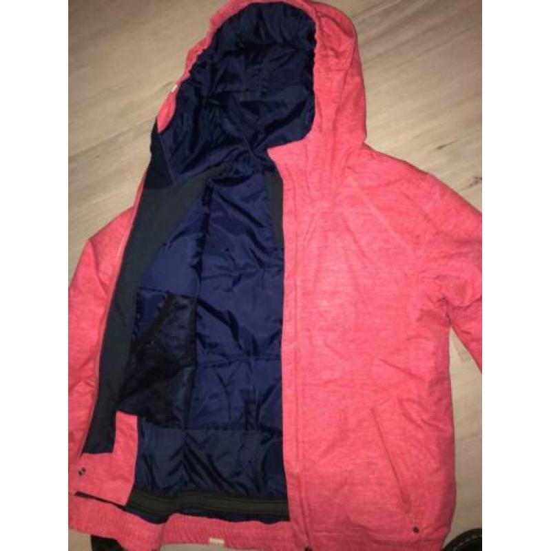 Winterjas Roxy maat 140, roze