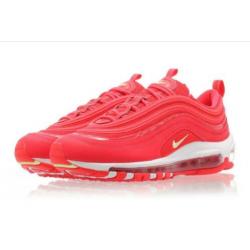 Nike Air Max 97 Red Orbit Barely Volt White maat 38.5 nieuw