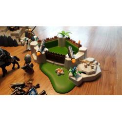 Playmobil ridder vestingen met ridders en accesoires