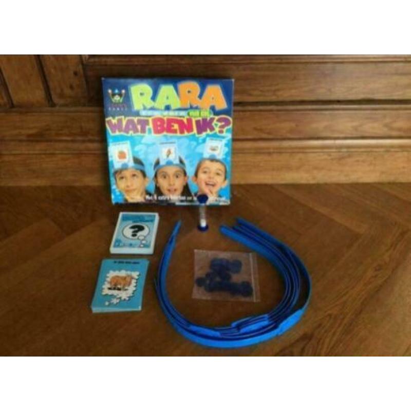 Rara wat ben ik? spel.