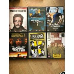 dvd’s actie series en chickflicks titels in beschrijving