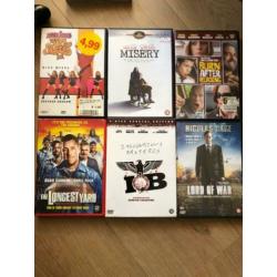 dvd’s actie series en chickflicks titels in beschrijving