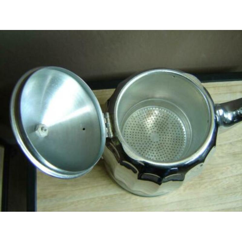 chroom koffiepot Demeyere