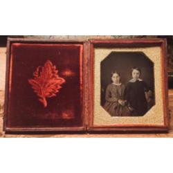 Antieke DAGUERREOTYPE Foto uit 1845!