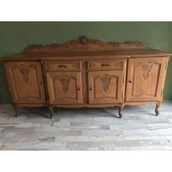 3395~Franse, Queen Ann dressoir om zelf te RESTYLEN