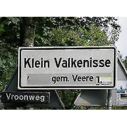 Olieverf schilderij klein Valkenisse A. Rottier Zeeland.