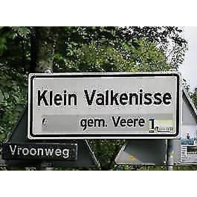 Olieverf schilderij klein Valkenisse A. Rottier Zeeland.