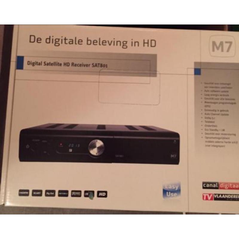 Te koop: digitale sateliet ontvanger incl schotel