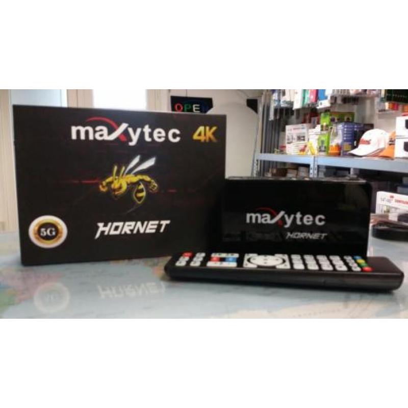 Maxytec hornet 5g full hd 4k android iptv ontvanger 5000+tv