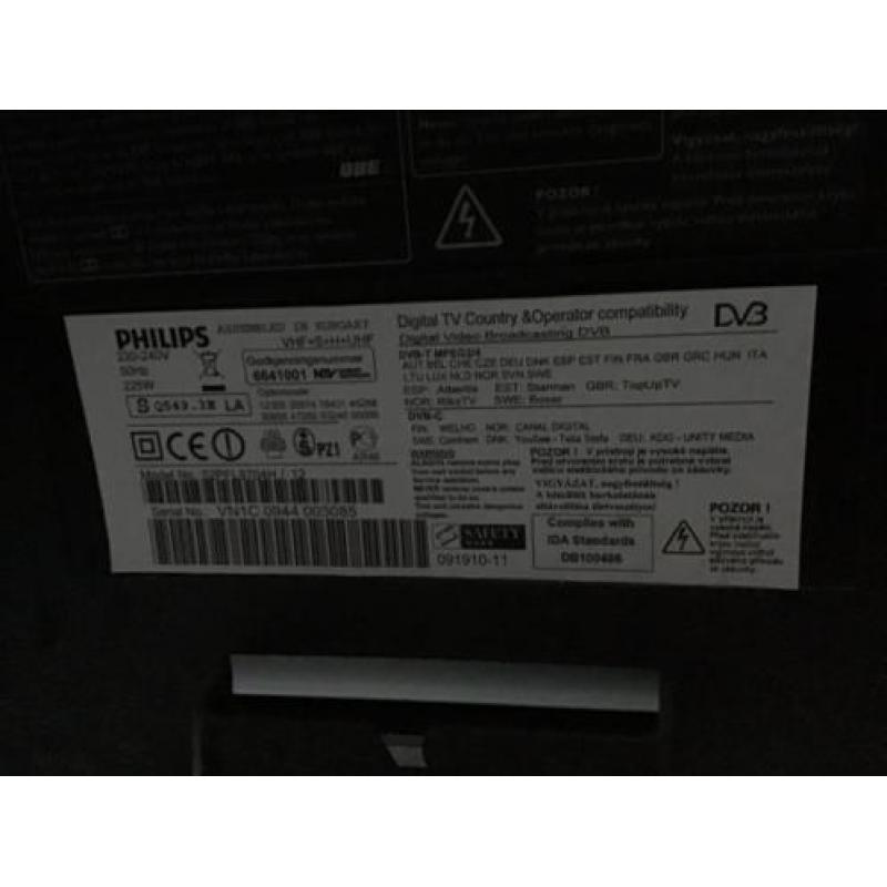 Philips tv 52 inch, met driezijdig ambilight