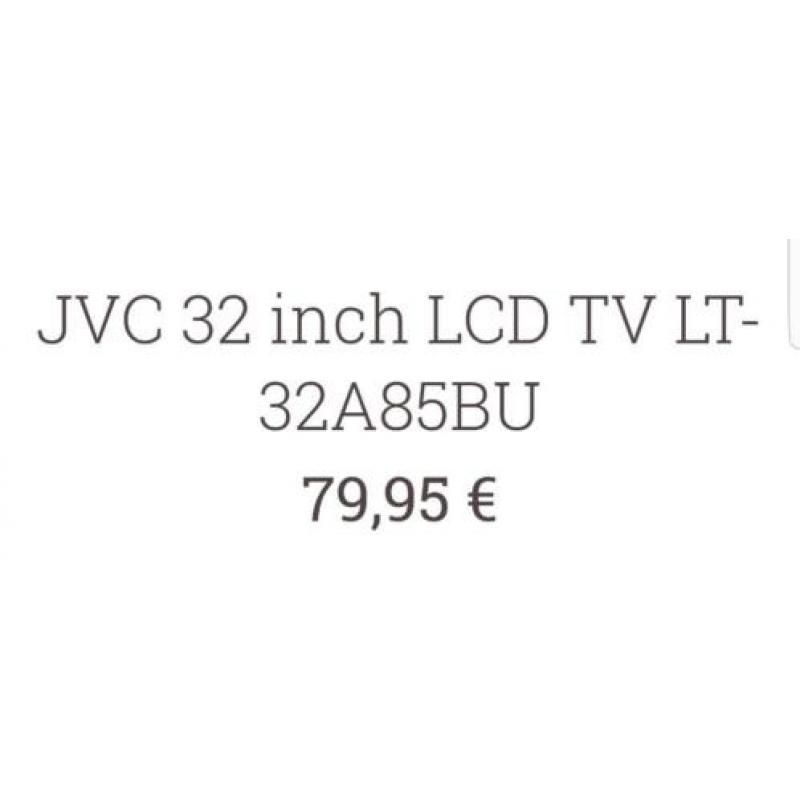 JVC lcd tv 32 inch