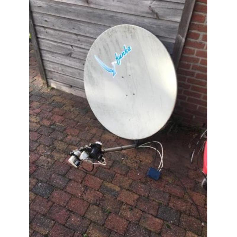 Schotel met 3 lnb en swich