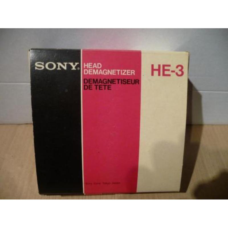 Sony HE-3 demagnetiseur voor bandrecorder