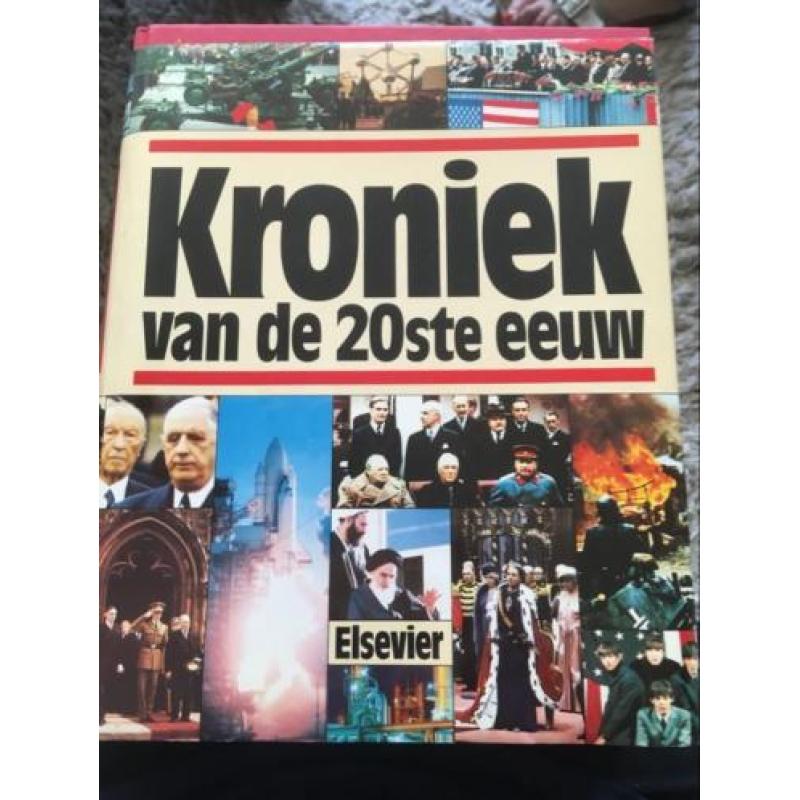 Boek: Kroniek vd 20e eeuw