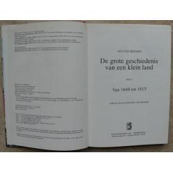 De grote geschiedenis van een klein land, dl 3 J.v. Reenen