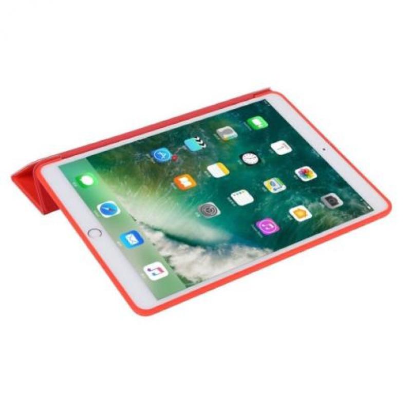 Smart Tri-fold Stand Hoesje voor iPad Pro 10.5 (2017) _Rood