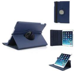 iPad Air 2 hoes 360 graden roteerbare hoes PU Leder Blauw