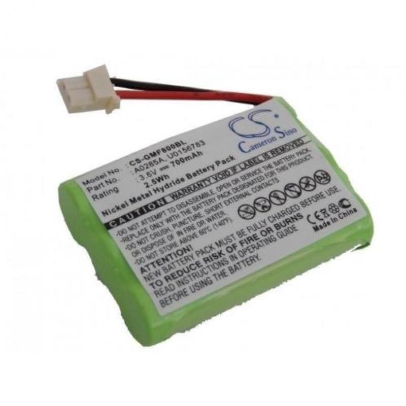 Replacement Accu Batterij A0285A - 3.6V 700mAh