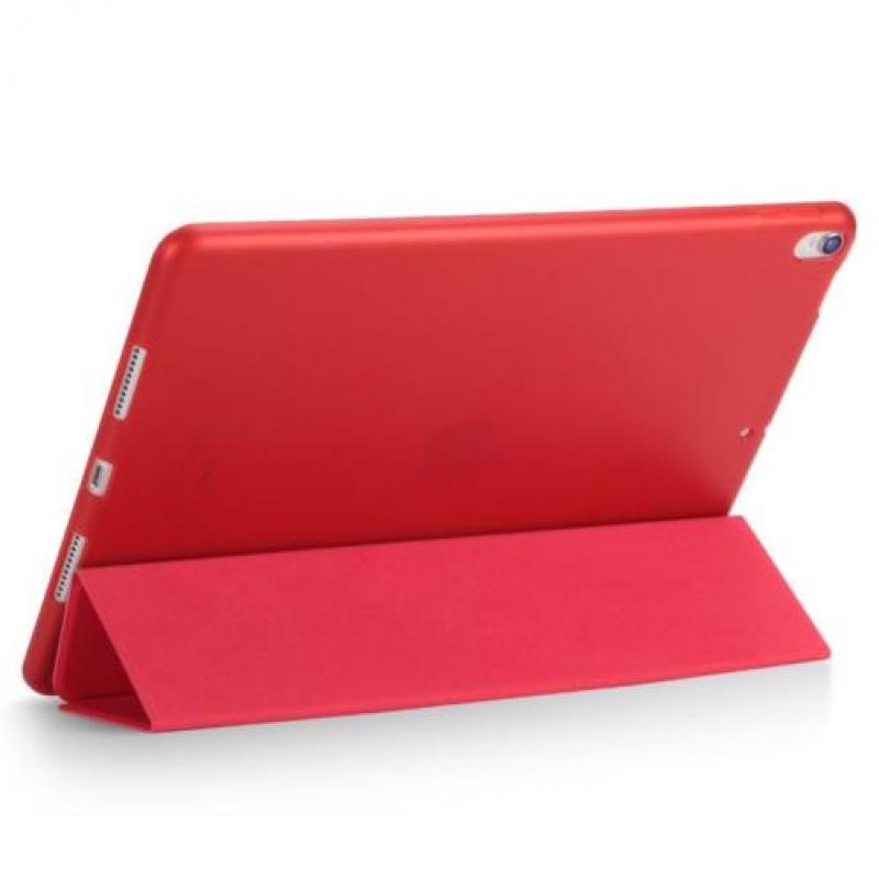 Smart Tri-fold Stand Hoesje voor iPad Pro 10.5 (2017) _Rood