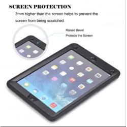 iPad 9.7 2017/2018 case Zwart Schokproof