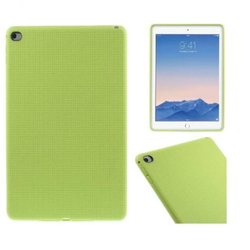 Apple iPad Air 2 - Zachte TPU Back Case - Groen