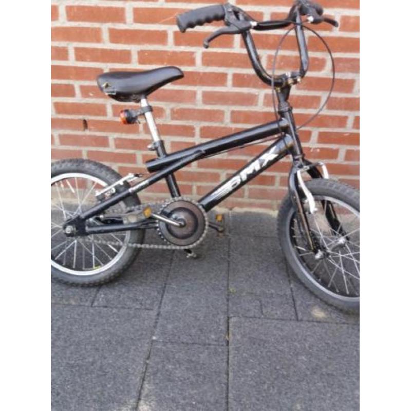 16 inch BMX loekie kinder fiets