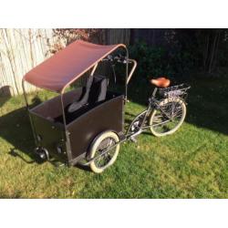 Elektrische Troy bakfiets erg mooi!