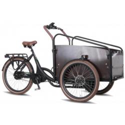 Vogue Supreme elektrische driewieler bakfiets middenmotor