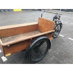 Echte oude bakfiets