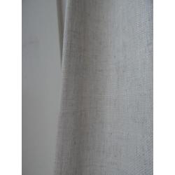 Nieuw: Mooie beige linnenlook gordijnen 350 cm breed