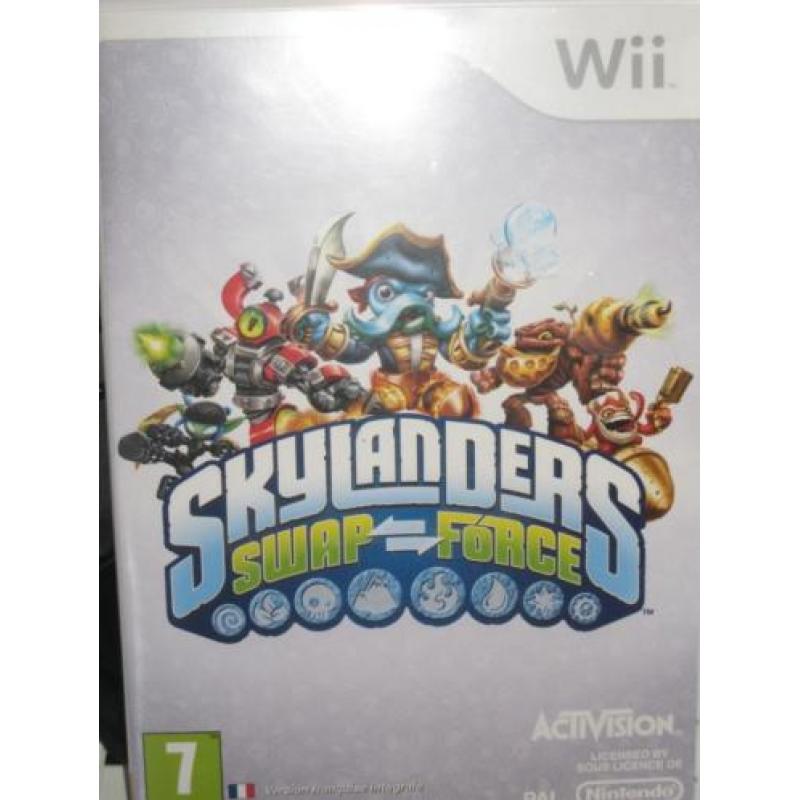 WII Skylanders Giants en Swap Force