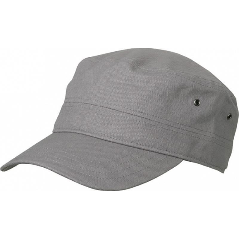 Grijze rebel Militairy cap