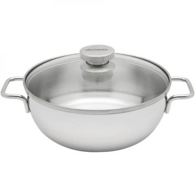 Demeyere Apollo Conische Braadpan met Glasdeksel, 24cm