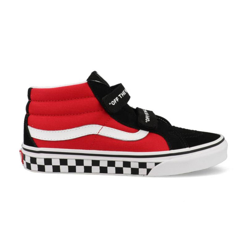 Vans SK8 Mid VN0A346YVI71 Zwart / Wit / Rood maat