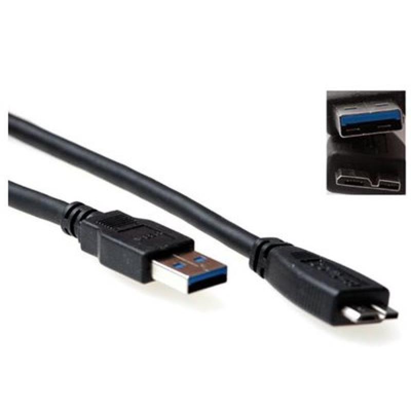 Eminent USB 3.0 kabel USB A naar Micro USB B