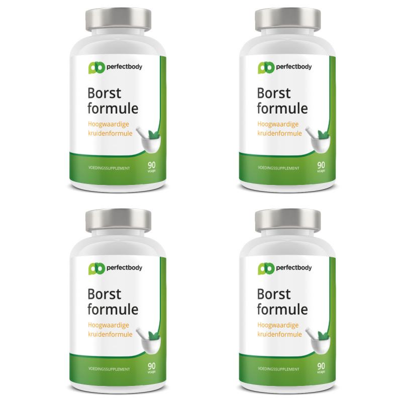 Perfectbody Borstformule 4-pack - 360 Vcaps